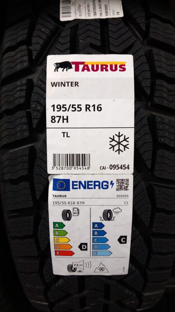 PNEUMATICI TAURUS 195/55 R16 87H