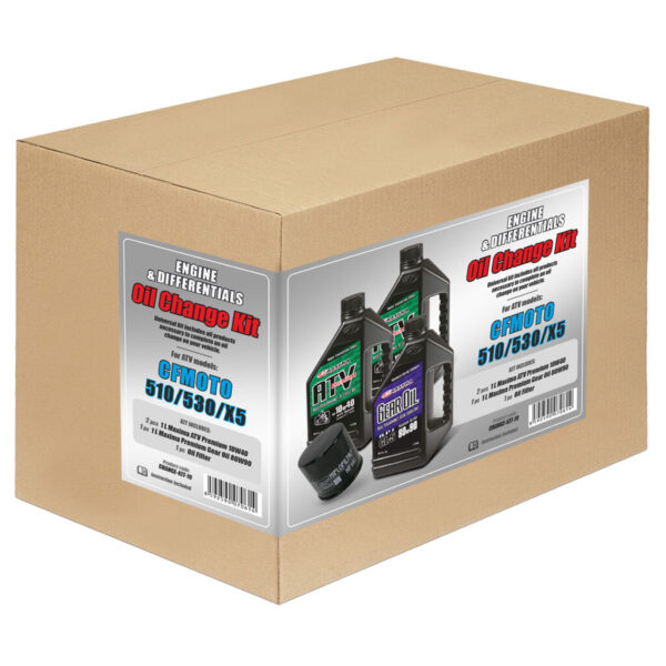 KIT OLIO MOTORE + DIFF CFMOTO 510/530/X5 - immagine 2