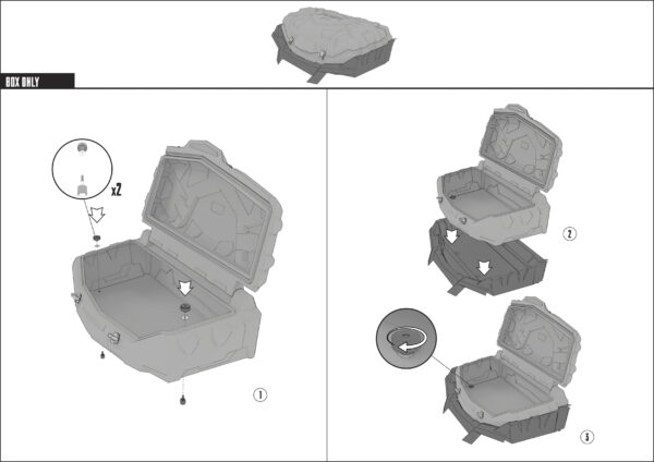 BAULE POSTERIORE POLARIS RZR 570 - immagine 5