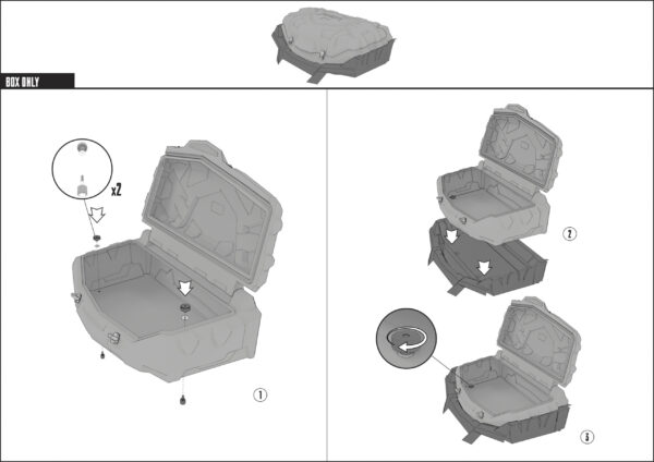 BAULE POSTERIORE POLARIS RZR 570 - immagine 5