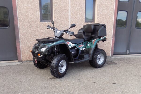 CAN-AM OUTLANDER 400 MAX TARGA BIANCA