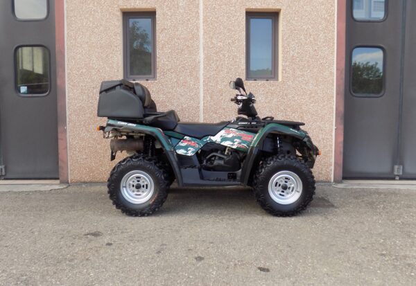 CAN-AM OUTLANDER 400 MAX TARGA BIANCA - immagine 2