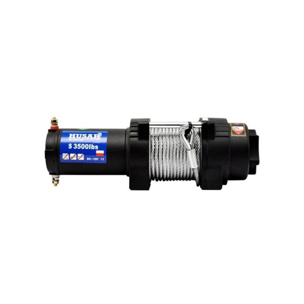 BST S 3500 Lbs 12 V CAVO ACCIAIO O SINTETICO - immagine 2