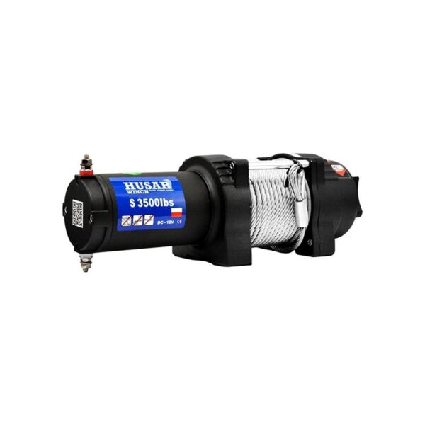 BST S 3500 Lbs 12 V CAVO ACCIAIO O SINTETICO - immagine 3