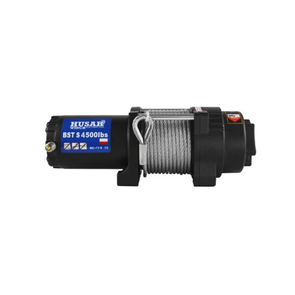 VERRICELLO BST S 4500 Lbs 12 V CAVO ACCIAIO O SINTETICO - immagine 2