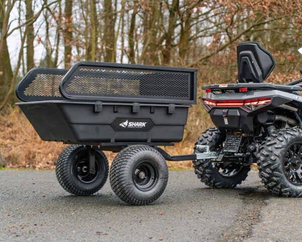 RIMORCHIO SHARK ATV GARDEN 300 S NERO - immagine 5